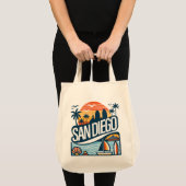 San Diego Californië Tote Bag (Voorkant (product))