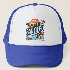 San Diego Californië Trucker Pet