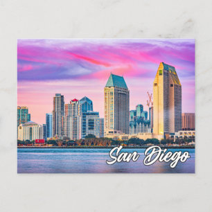 San Diego, Californië, Verenigde Staten Briefkaart