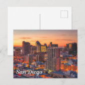 San Diego, Californië, Verenigde Staten Briefkaart (Voorkant / Achterkant)