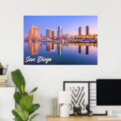San Diego, Californië, Verenigde Staten Poster (Thuiskantoor)