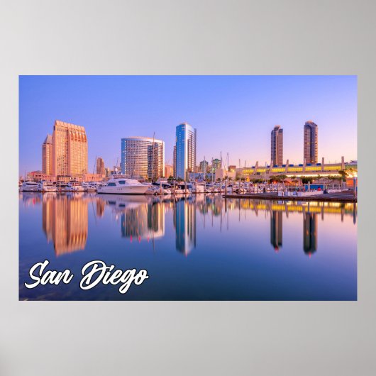 San Diego, Californië, Verenigde Staten Poster (Voorkant)