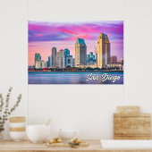 San Diego, Californië, Verenigde Staten Poster (Keuken)
