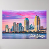 San Diego, Californië, Verenigde Staten Poster (Voorkant)