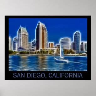 San Diego, Californië (VS) Poster