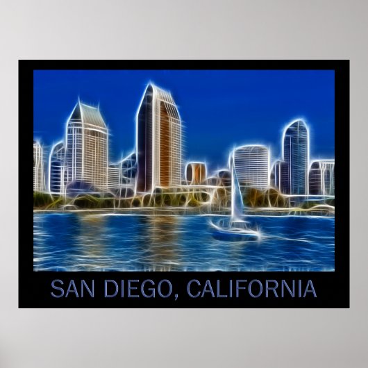 San Diego, Californië (VS) Poster (Voorkant)