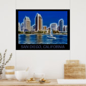 San Diego, Californië (VS) Poster (Keuken)
