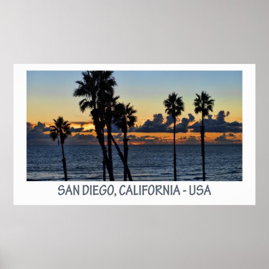 San Diego, Californië (VS) Poster (Voorkant)