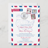 San Diego Cancun Airmail | BRUILOFT Kaart (Voorkant)