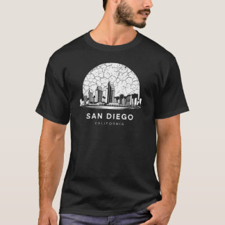 San Diego City California T-shirt