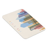 San Diego City Skyline Magneet (Rechterzijde)