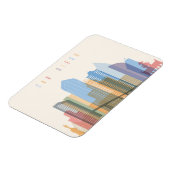 San Diego City Skyline Magneet (Linkerzijde)