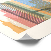 San Diego City Skyline Poster (Hoek)