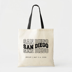 San Diego Conventie Welkom Bag Trade Show Tas