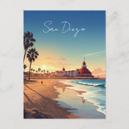 San Diego Coronado Briefkaart