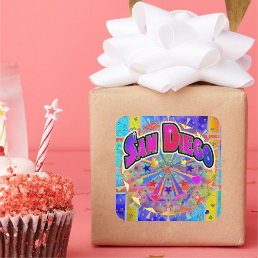 San Diego Cosmic Unity Sticker (Feest)