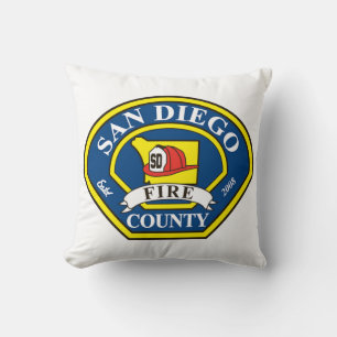 San Diego County Fire Kussen