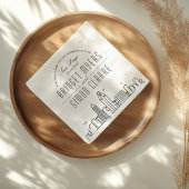 San Diego Deco Skyline | Weddenschap Napkins Servet