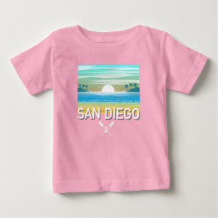 San Diego Design - Baby Fijne Jersey T-Shirt