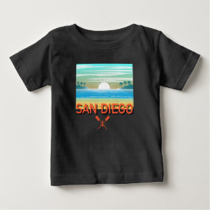 San Diego Design - Baby Fijne Jersey T-Shirt