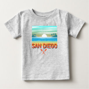 San Diego Design - Baby Fine Jersey T-shirt
