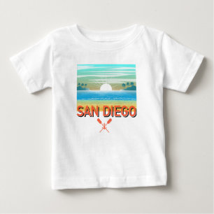 San Diego Design - Baby Fine Jersey T-shirt