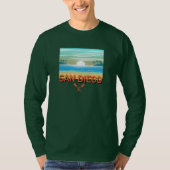 San Diego Design - Basic T-shirt met lange mouwen (Voorkant)