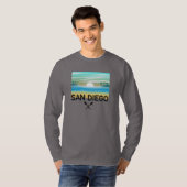 San Diego Design - Basic T-shirt met lange mouwen (Voorkant volledig)