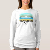 San Diego Design - Basic T-shirt met lange mouwen (Voorkant)