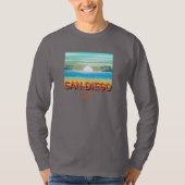 San Diego Design - Basic T-shirt met lange mouwen (Voorkant)