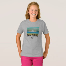San Diego Design - Basis T-shirt voor meisjes