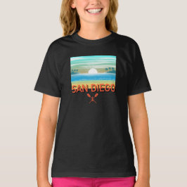 San Diego Design - Basis T-shirt voor meisjes