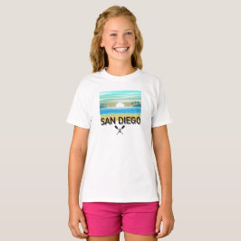 San Diego Design - Basis T-shirt voor meisjes
