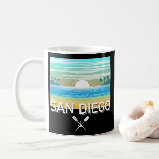 San Diego Design - Classic Mok (Met donut)