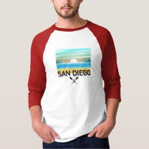 San Diego Design - Mannen Sleeve T-shirt