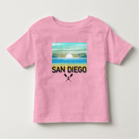 San Diego Design - Peuter Fine Jersey T-shirt