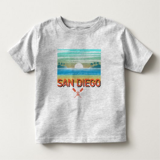 San Diego Design - Peuter Fine Jersey T-shirt (Voorkant)