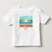 San Diego Design - Peuter Fine Jersey T-shirt (Voorkant)