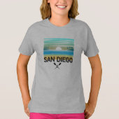 San Diego Design - T-shirt voor meisjes (Voorkant)