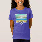 San Diego Design - T-shirt voor meisjes (Voorkant)