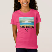 San Diego Design - T-shirt voor meisjes (Voorkant)