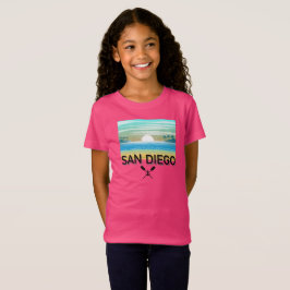 San Diego Design - T-shirt voor meisjes