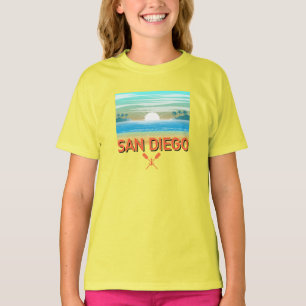 San Diego Design - T-shirt voor meisjes