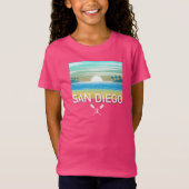 San Diego Design - T-shirt voor meisjes (Voorkant)