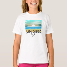 San Diego Design - T-shirt voor meisjes