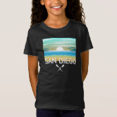 San Diego Design - T-shirt voor meisjes (Voorkant)