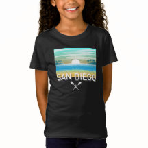 San Diego Design - T-shirt voor meisjes