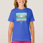 San Diego Design - T-shirt voor meisjes (Voorkant)
