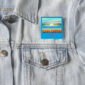San Diego Design - Vierkante Button (In situ)