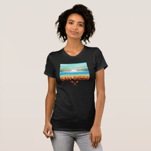 San Diego Design - Vrouwen Bella+Canvas Slim Fit T T-shirt